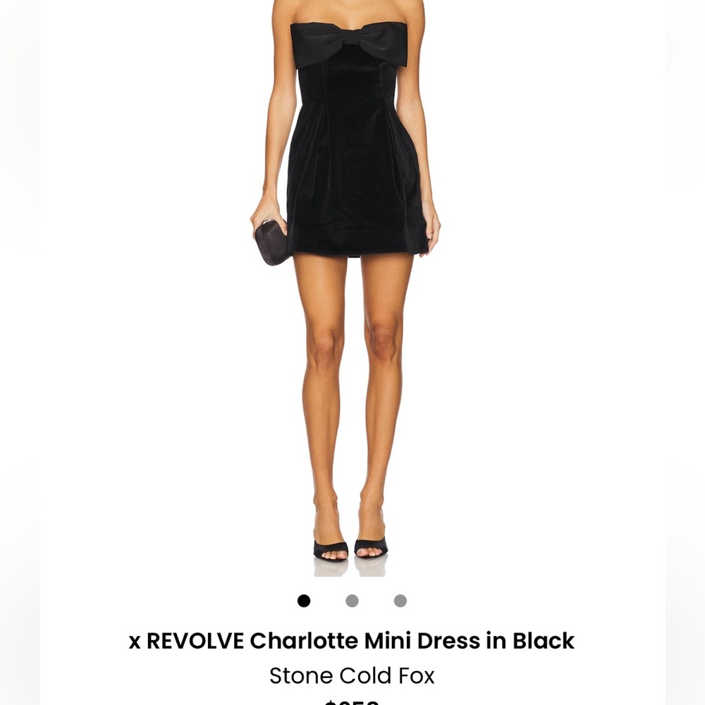 stone cold fox x revolve Charlotte mini dress. NWT